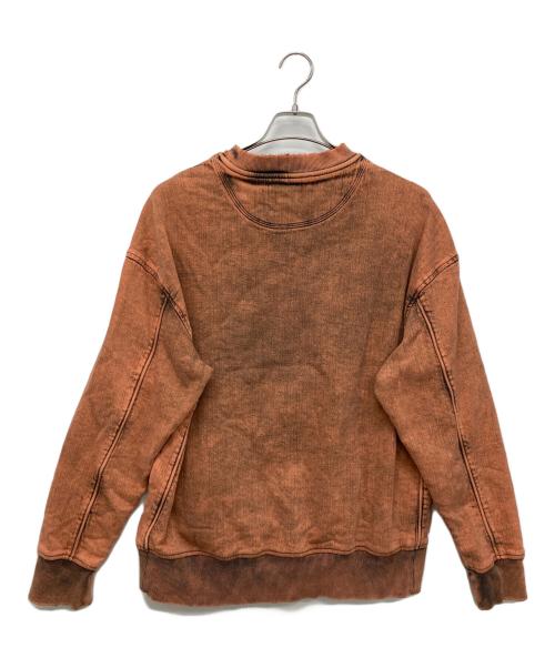 DIESEL（ディーゼル）DIESEL (ディーゼル) スウェット オレンジ サイズ:Ｍの古着・服飾アイテム