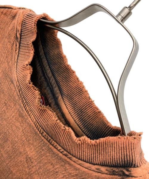 DIESEL（ディーゼル）DIESEL (ディーゼル) スウェット オレンジ サイズ:Ｍの古着・服飾アイテム