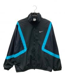 NIKE（ナイキ）の古着「ドライフィット ウーブン アイコン ジャケット」｜ブラック×ブルー
