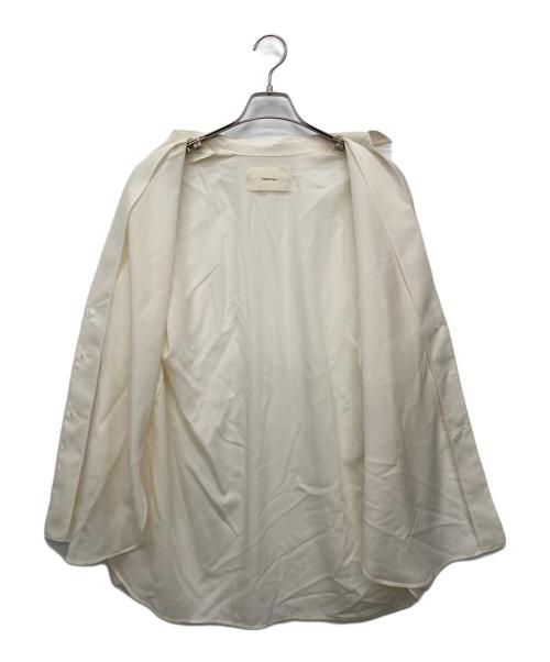 TODAYFUL（トゥデイフル）TODAYFUL (トゥデイフル) シルキースキッパーシャツ アイボリー サイズ:FREE 未使用品の古着・服飾アイテム