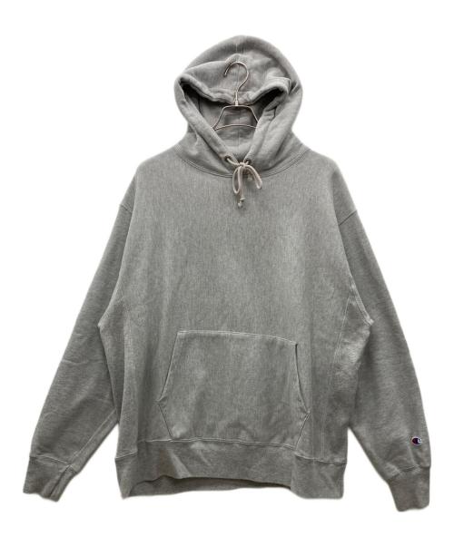 Champion（チャンピオン）Champion (チャンピオン) プルオーバーパーカー グレー サイズ:XLの古着・服飾アイテム