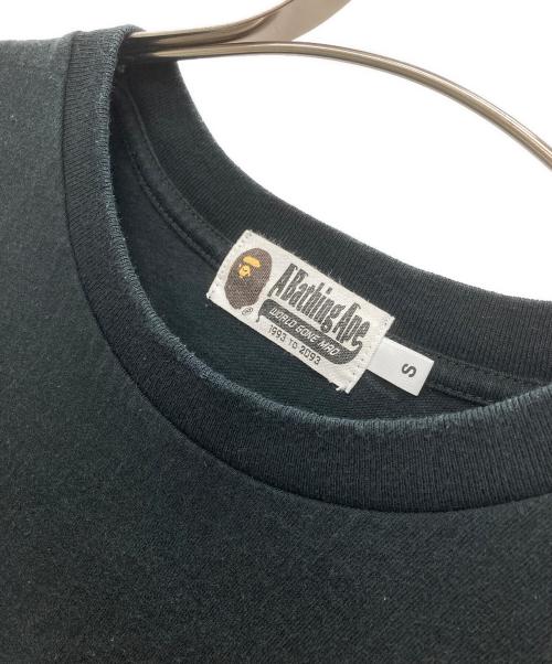 A BATHING APE（アベイシングエイプ）A BATHING APE (アベイシングエイプ) ポケットTシャツ ブラック サイズ:Sの古着・服飾アイテム