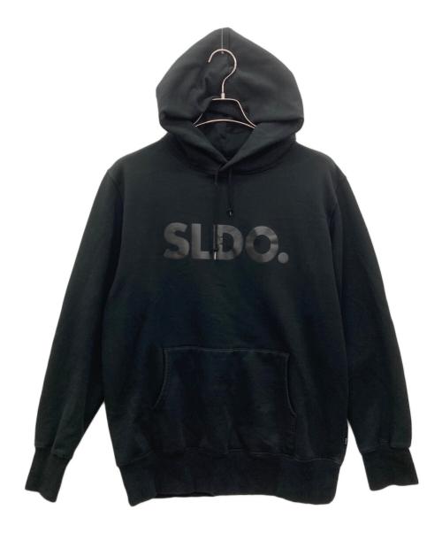 SLDO（エスルド）SLDO (エスルド) プルオーバーパーカー ブラック サイズ:Ｌの古着・服飾アイテム