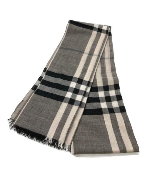 BURBERRY（バーバリー）BURBERRY (バーバリー) ストール ブラックの古着・服飾アイテム