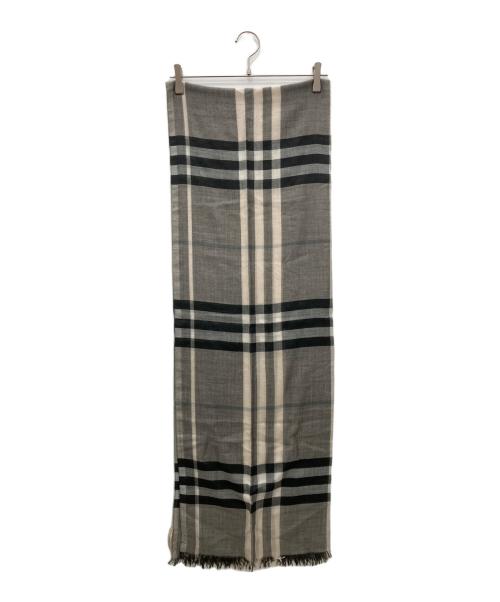 BURBERRY（バーバリー）BURBERRY (バーバリー) ストール ブラックの古着・服飾アイテム