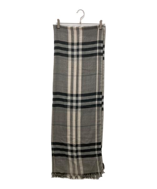 BURBERRY（バーバリー）BURBERRY (バーバリー) ストール ブラックの古着・服飾アイテム