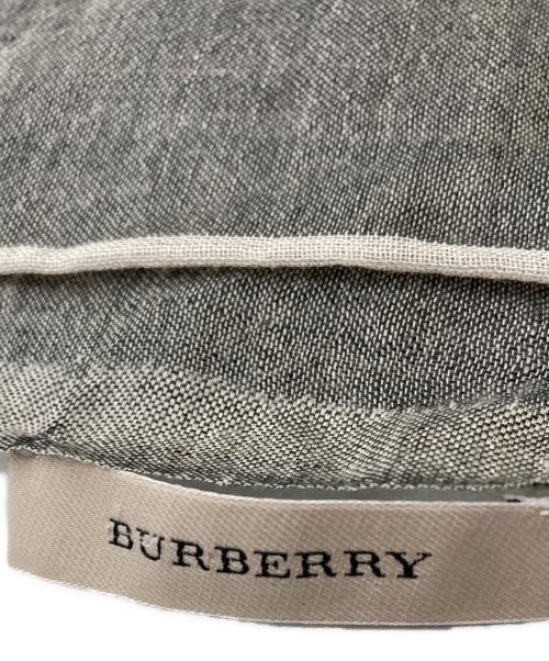 BURBERRY（バーバリー）BURBERRY (バーバリー) ストール ブラックの古着・服飾アイテム