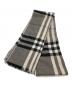 BURBERRY（バーバリー）の古着「ストール」｜ブラック
