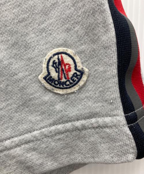 MONCLER（モンクレール）MONCLER (モンクレール) スウェットショートパンツ グレー サイズ:Sの古着・服飾アイテム