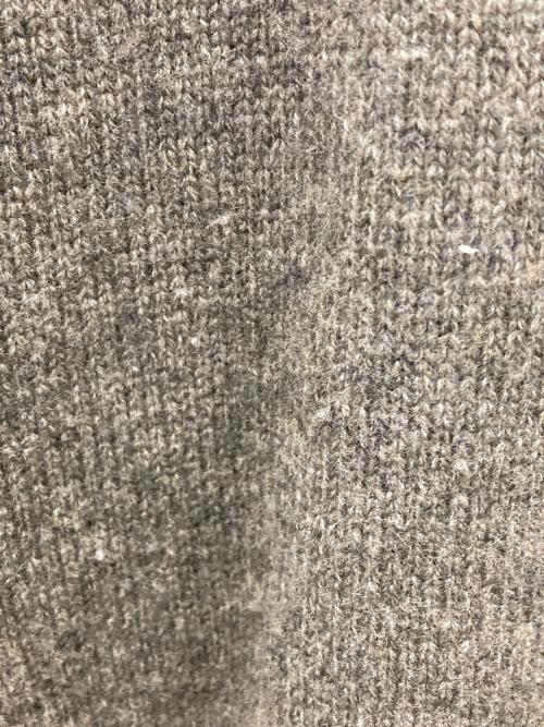 POLO RALPH LAUREN（ポロ・ラルフローレン）POLO RALPH LAUREN (ポロ・ラルフローレン) ショールカラーニット グレー サイズ:Sの古着・服飾アイテム