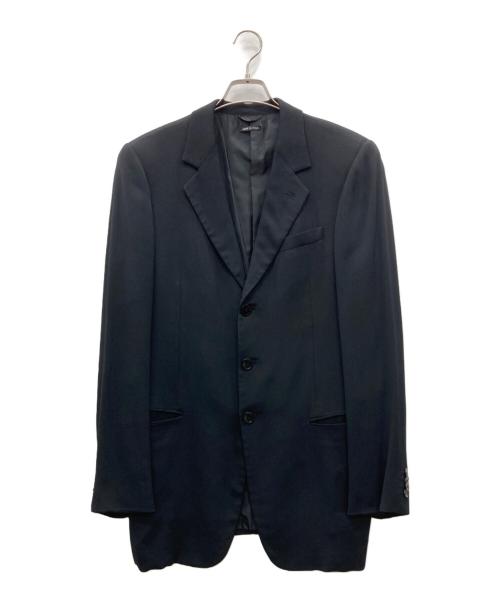 GIORGIO ARMANI（ジョルジオアルマーニ）GIORGIO ARMANI (ジョルジオアルマーニ) セットアップスーツ ブラック サイズ:50の古着・服飾アイテム