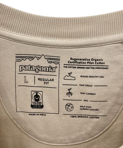 Patagonia（パタゴニア）Patagonia (パタゴニア) リジェネラティブオーガニックコットンクルーネックスウェットシャツ カーキ サイズ:Ｌの古着・服飾アイテム
