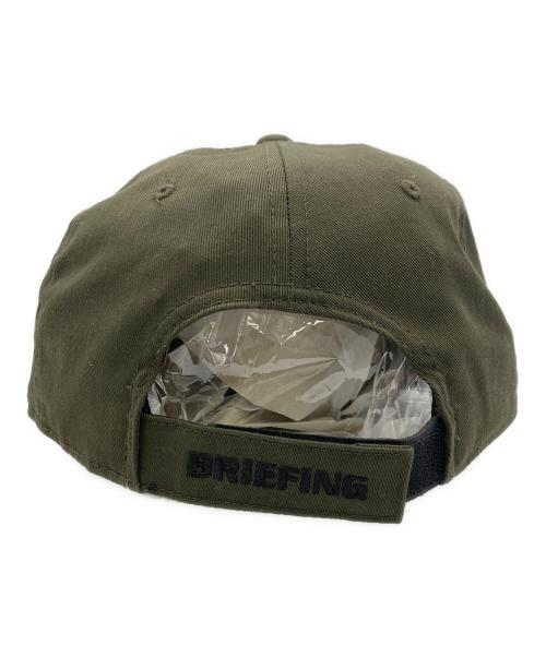 BRIEFING（ブリーフィング）BRIEFING (ブリーフィング) キャップ オリーブの古着・服飾アイテム