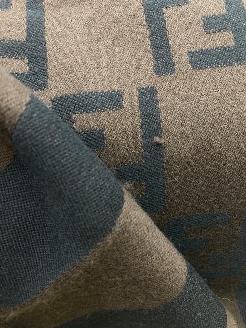 FENDI（フェンディ）FENDI (フェンディ) マフラー ブラウンの古着・服飾アイテム