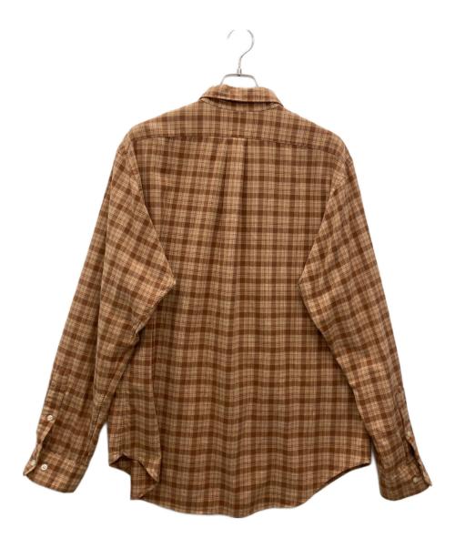 RALPH LAUREN（ラルフローレン）RALPH LAUREN (ラルフローレン) ボタンダウンシャツ ブラウン サイズ:XLの古着・服飾アイテム