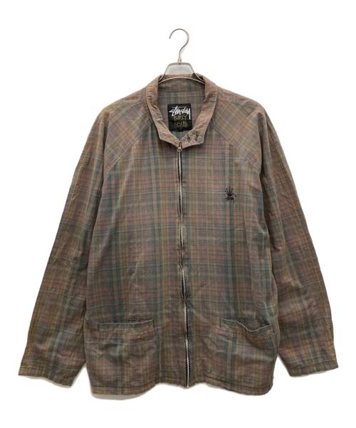 stussy BURLY GEAR（ステューシー バーリー ギア）stussy BURLY GEAR (ステューシー バーリー ギア) スイングトップ サイズ:XLの古着・服飾アイテム