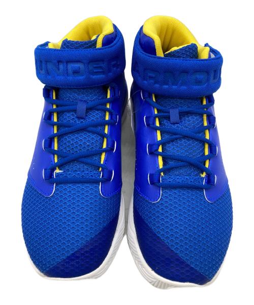 UNDER ARMOUR（アンダーアーマー）UNDER ARMOUR (アンダーアーマー) ハイカットスニーカー ブルー サイズ:25.0 未使用品の古着・服飾アイテム