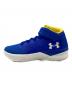 UNDER ARMOUR (アンダーアーマー) ハイカットスニーカー ブルー サイズ:25.0 未使用品：5000円
