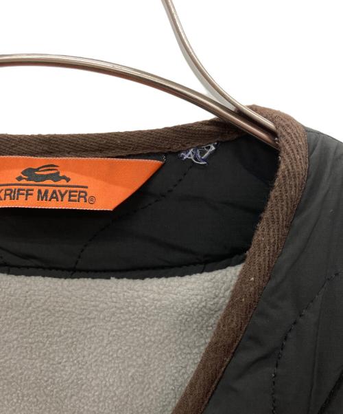 KRIFF MAYER（クリフメイヤー）KRIFF MAYER (クリフメイヤー) スーベニア刺繍キルトジャケット ブラック サイズ:Ｌの古着・服飾アイテム