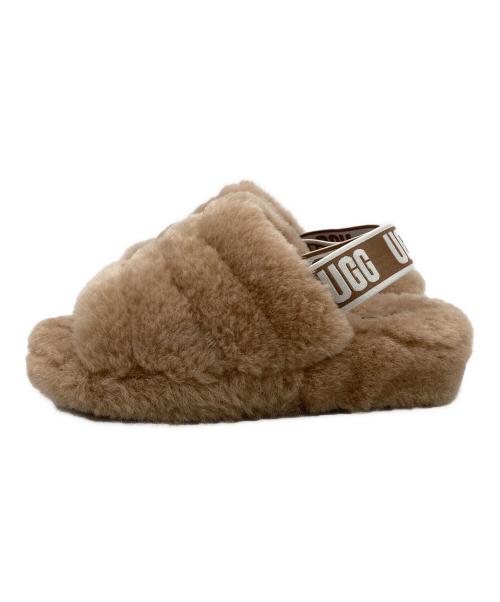 UGG（アグ）UGG (アグ) ファーサンダル ベージュ サイズ:22.0cmの古着・服飾アイテム