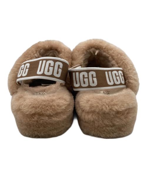 UGG（アグ）UGG (アグ) ファーサンダル ベージュ サイズ:22.0cmの古着・服飾アイテム