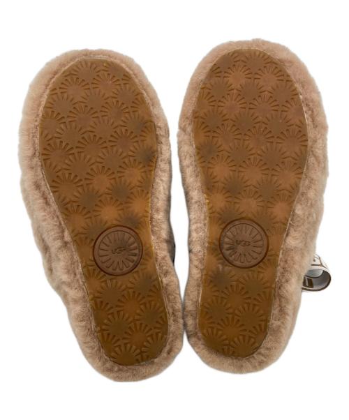 UGG（アグ）UGG (アグ) ファーサンダル ベージュ サイズ:22.0cmの古着・服飾アイテム