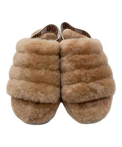UGG（アグ）UGG (アグ) ファーサンダル ベージュ サイズ:22.0cmの古着・服飾アイテム