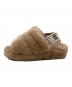 UGG (アグ) ファーサンダル ベージュ サイズ:22.0cm：5000円