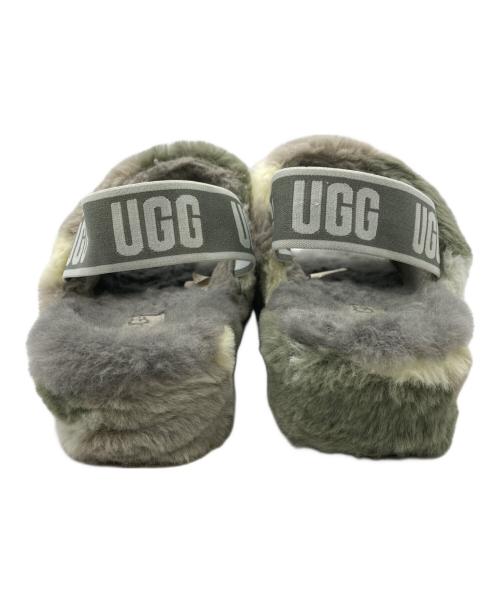 UGG（アグ）UGG (アグ) ファーサンダル マルチカラー サイズ:22.0cmの古着・服飾アイテム