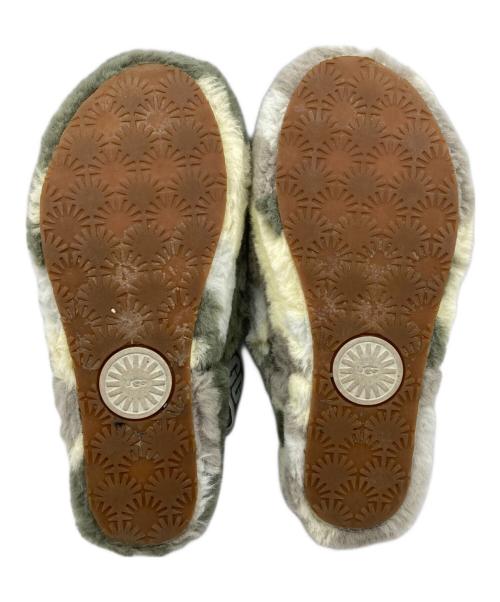 UGG（アグ）UGG (アグ) ファーサンダル マルチカラー サイズ:22.0cmの古着・服飾アイテム