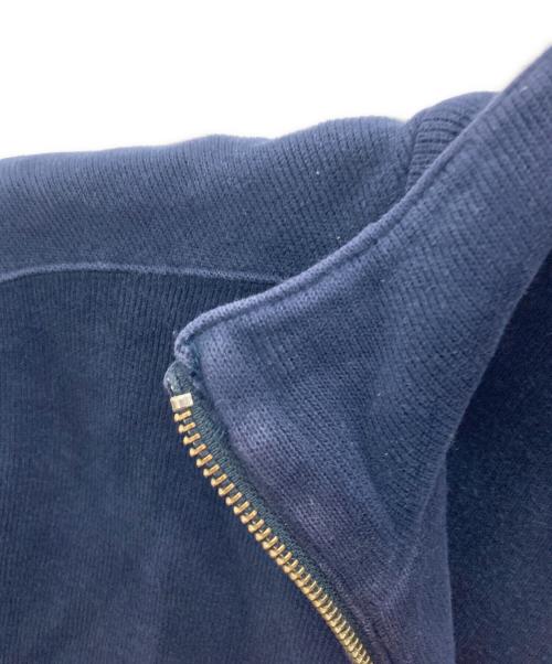 POLO RALPH LAUREN（ポロ・ラルフローレン）POLO RALPH LAUREN (ポロ・ラルフローレン) ハーフジップスウェット ネイビー サイズ:Ｍの古着・服飾アイテム