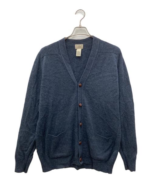 L.L.Bean（エルエルビーン）L.L.Bean (エルエルビーン) 薄手カーディガン ネイビー サイズ:MED-REGの古着・服飾アイテム