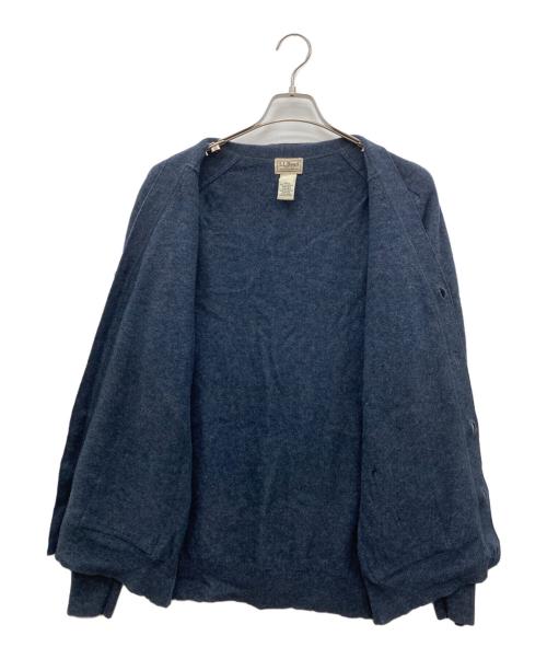 L.L.Bean（エルエルビーン）L.L.Bean (エルエルビーン) 薄手カーディガン ネイビー サイズ:MED-REGの古着・服飾アイテム