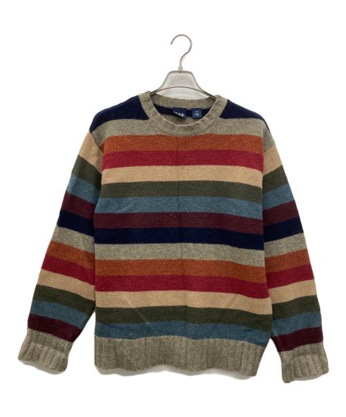 GAP（ギャップ）GAP (ギャップ) 厚手ニット マルチカラー サイズ:Ｍの古着・服飾アイテム
