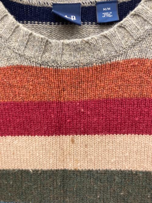 GAP（ギャップ）GAP (ギャップ) 厚手ニット マルチカラー サイズ:Ｍの古着・服飾アイテム