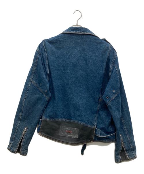 HAREY DAVIDSON（ハーレーダビッドソン）HAREY DAVIDSON (ハーレーダビッドソン) デニムジャケット インディゴ サイズ:Ｌの古着・服飾アイテム