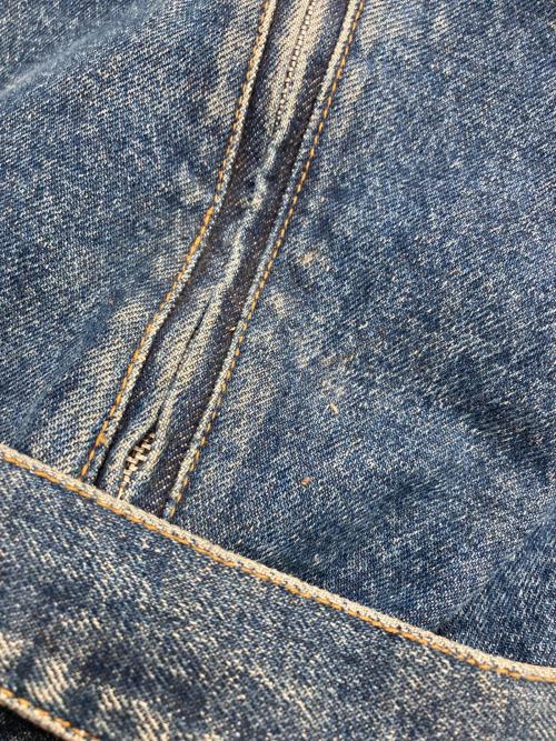 HAREY DAVIDSON（ハーレーダビッドソン）HAREY DAVIDSON (ハーレーダビッドソン) デニムジャケット インディゴ サイズ:Ｌの古着・服飾アイテム