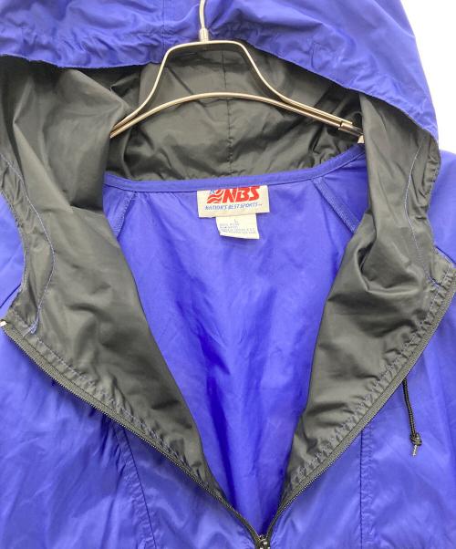 NATION'S BEST SPORTS（-）NATION'S BEST SPORTS (-) ナイロンアノラックパーカー ネイビー サイズ:Ｌの古着・服飾アイテム