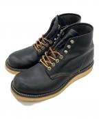 RED WINGレッドウィング）の古着「6-inch Classic Round」｜ブラック
