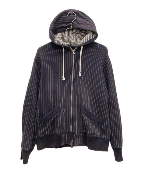 cheswick（チェスウィック）cheswick (チェスウィック) ジップパーカー ネイビー サイズ:Ｌの古着・服飾アイテム