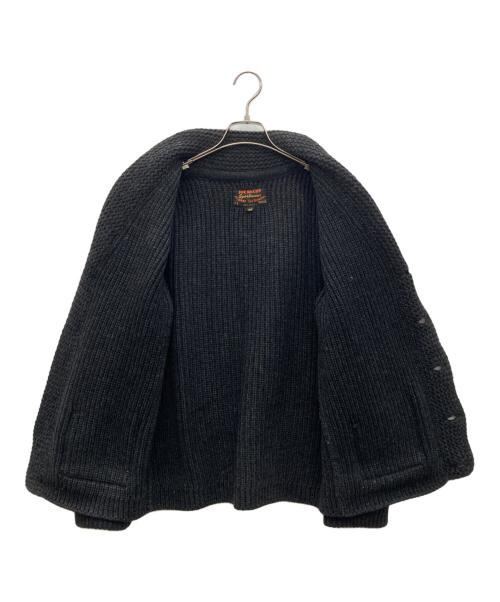 Joe McCOY（ジョーマッコイ）Joe McCOY (ジョーマッコイ) ショールカラーカーディガン ブラック サイズ:38の古着・服飾アイテム