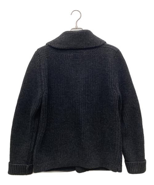 Joe McCOY（ジョーマッコイ）Joe McCOY (ジョーマッコイ) ショールカラーカーディガン ブラック サイズ:38の古着・服飾アイテム