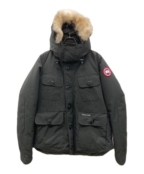 CANADA GOOSE（カナダグース）CANADA GOOSE (カナダグース) ラッセルパーカー ブラック サイズ:XLの古着・服飾アイテム