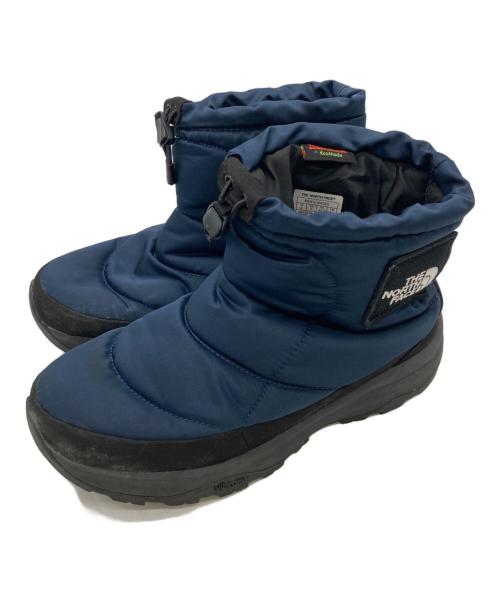 THE NORTH FACE（ザ ノース フェイス）THE NORTH FACE (ザ ノース フェイス) ヌプシ ブーティー ウォータープルーフ ロゴ ショート ブルー サイズ:26.0cmの古着・服飾アイテム