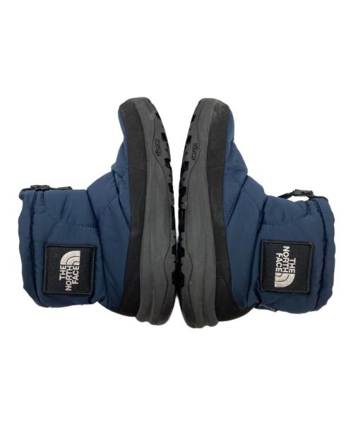 THE NORTH FACE（ザ ノース フェイス）THE NORTH FACE (ザ ノース フェイス) ヌプシ ブーティー ウォータープルーフ ロゴ ショート ブルー サイズ:26.0cmの古着・服飾アイテム