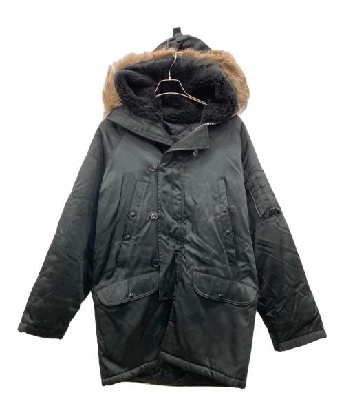 SPIEWAK（スピワック）SPIEWAK (スピワック) N-3Bタイプコート ブラック サイズ:Mの古着・服飾アイテム