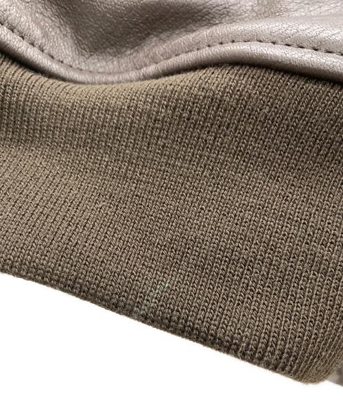 AVIREX（アヴィレックス）AVIREX (アヴィレックス) レザージャケット ダークブラウン サイズ:3XLの古着・服飾アイテム
