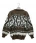 VALENTINO (ヴァレンティノ) ニット ブラウン×カーキ サイズ:F 未使用品：4000円