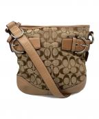 COACHコーチ）の古着「シグネチャー柄 ソーホー ソフトダッフル ショルダーバッグ」