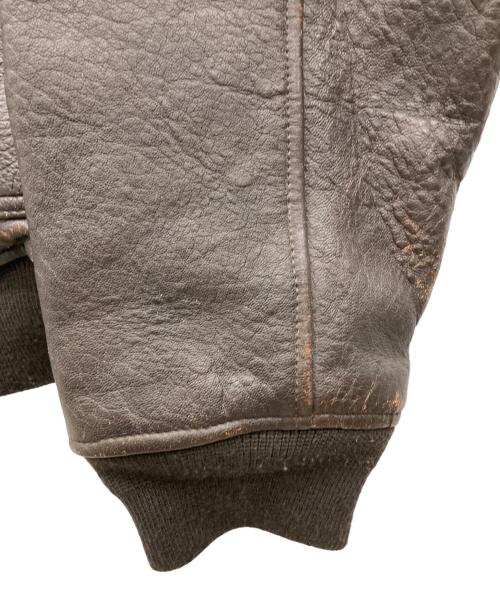 AVIREX（アヴィレックス）AVIREX (アヴィレックス) Ｇ-1フライトジャケット ダークブラウン サイズ:Lの古着・服飾アイテム